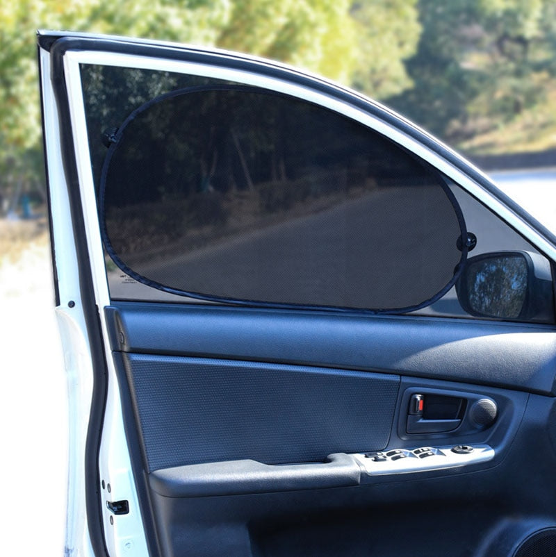 Sombrilla protectora para ventana de auto